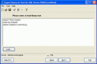 Export Query to Text for SQL Server screenshot